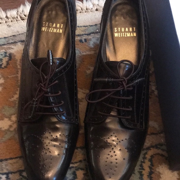 Stuart Weitzman Granny Pump in Taupe - Picture 6 of 8